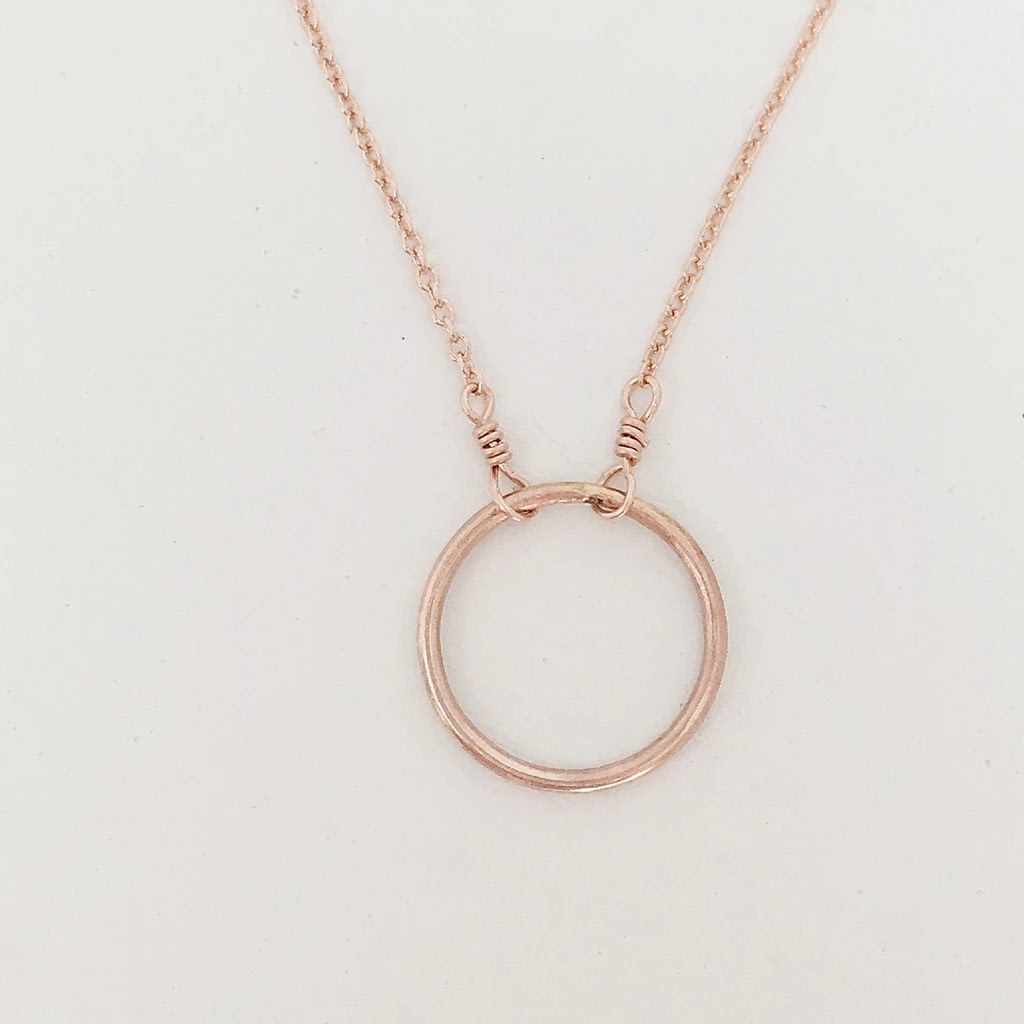 karma circle necklace